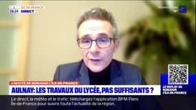 Stéphane Troussel revient sur les travaux au lycée Voillaume d'Aulnay-sous-Bois