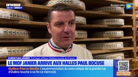 Lyon: le fromager affineur Janier s'installe aux Halles Paul Bocuse