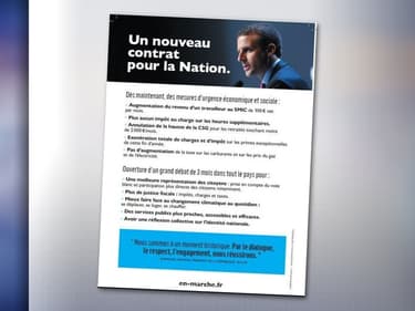 Le tract préparé par LaRem.