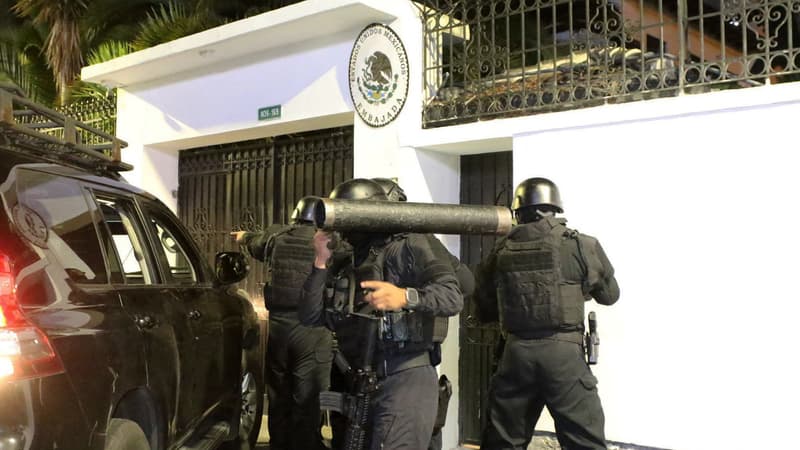 Le Mexique et le Nicaragua rompent avec l'Equateur après un raid dans l'ambassade du Mexique