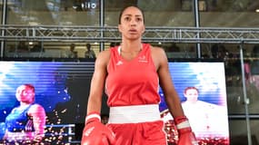 Estelle Mossely lors du tournoi de Westfield, le 7 juin 2024