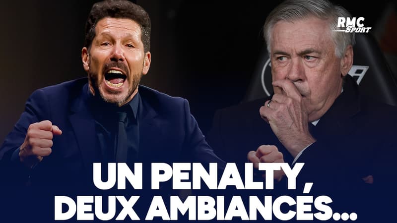 Real 1-1 Atlético : Ancelotti et Simeone pas d'accord sur le penalty polémique (étonnant !)