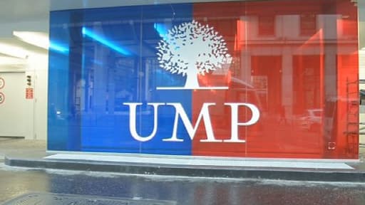 Le siège de l'UMP, rue de Vaugirard dans le XVe arrondissement de Paris