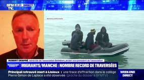 Traversée de la Manche par les migrants: "Ils se retrouvent sur le littoral dans des conditions de vie qui ne sont vraiment pas dignes d'un accueil en France", affirme Robert Despré (association Bethléem)