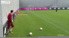 Bayern Munich - Les jolis buts de Lewandowski de derrière la cage