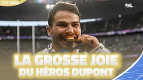 JO 2024 / Rugby à 7 (finale H) : "C’est fou", l’immense joie de Dupont après le sacre olympique