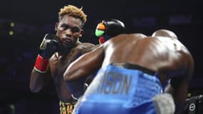 Jermell Charlo lors de son deuxième combat contre Tony Harrison en décembre 2019