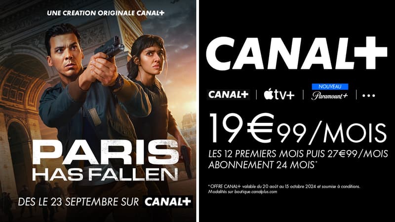 Paris Has Fallen : ne manquez pas le début de la nouvelle Création Originale CANAL+ dès le 23 septembre