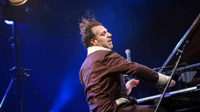Le musicien canadien Chilly Gonzales au festival de Jazz de Montreux en juillet 2017.