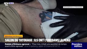 "On vit pour ce club" : au Salon international du tatouage à Marseille, ils ont l'OM dans la peau