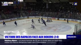 Victoire des rapaces face aux boxers (2-0)