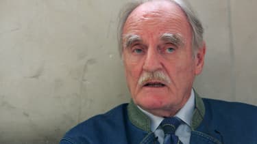 Jean Raspail le 16 septembre 2005 à Paris.