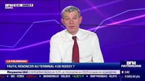 Nicolas Doze : Faut-il renoncer ai terminal 4 de Roissy ? - 12/02