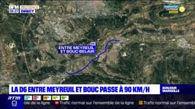La D6 entre Bouc-Bel-Air et Meyreuil passe à 90 km/h en raison des nuisances sonores