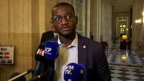 Le député LFI Carlos Martens Bilongo à l'Assemblée nationale, le 4 novembre 2022.