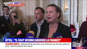 Gabriel Attal devant l'Assemblée nationale: Mathilde Panot (LFI) dénonce "un discours de politique de souffrance générale"