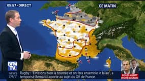 Météo: il fait gris mais les températures remontent (un peu) 