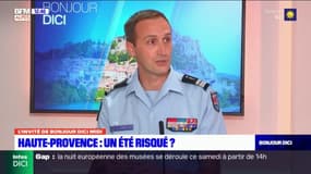 Saison estivale: Colonel Ewens Millet, commandant du groupement de gendarmerie des Alpes-de-Haute-Provence, annonce la mise en place d'un "dispositif particulier"