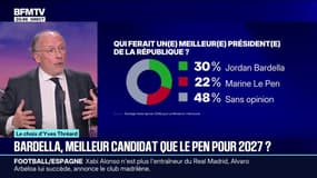 LE CHOIX D'YVES - Jordan Bardella serait-il un meilleur candidat que Marine Le Pen pour la présidentielle de 2027?
