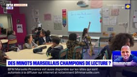 Marseille: des enfants participent à un concours de lecture