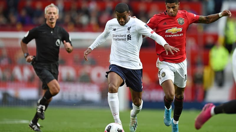 Marcus Rashford buteur contre Liverpool