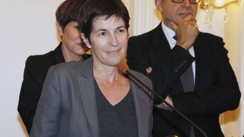 Christine Angot le 2 novembre 2015 à Paris