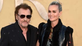 Johnny et Laeticia Hallyday en Californie en 2017