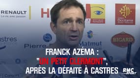 F. Azéma, après la défaite à Castres : « Un petit Clermont »