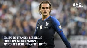 Equipe de France : les Bleus soutiennent Griezmann après ses deux penalties ratés