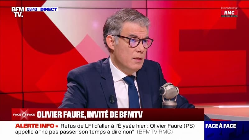 Olivier Faure affirme qu'il y a une 