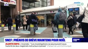 SNCF : préavis de grève maintenu pour Noël