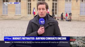 Motion de censure: François Bayrou s'est entretenu ce matin avec des responsables socialistes