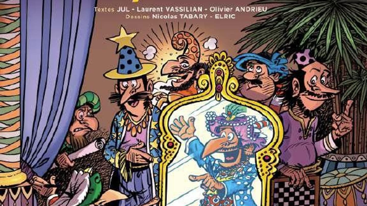 La couverture du nouveau Iznogoud La couverture du nouveau Iznogoud