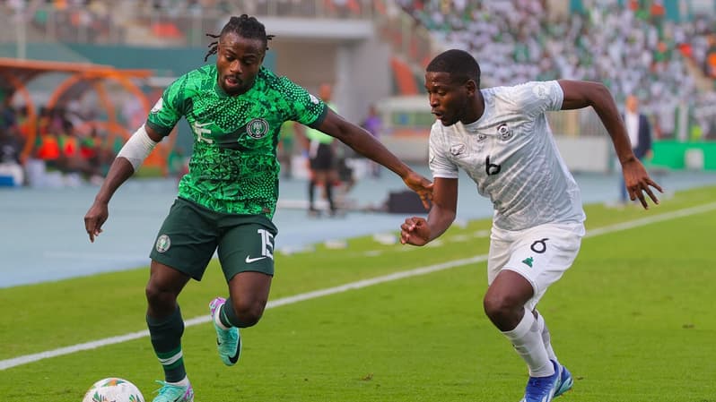 CAN 2024 - Moses Simon avec le Nigeria face à l'Afrique du Sud lors de la demi-finale