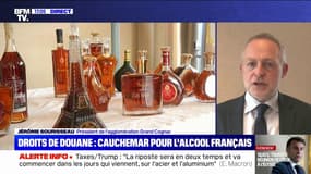 Droits de douane américain: "Les taxes affligées par Donald Trump ont fini de démoraliser la région", déplore Jérôme Sourisseau, président de l'agglomération Grand Cognac