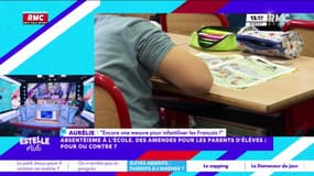 Amendes pour élèves absents : "C'est un travail d'être parent", rappelle Aurélie, auditrice