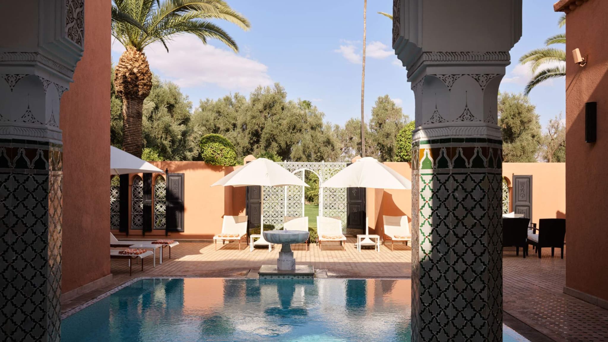 La Mamounia à Marrakech au Maroc La Mamounia à Marrakech au Maroc