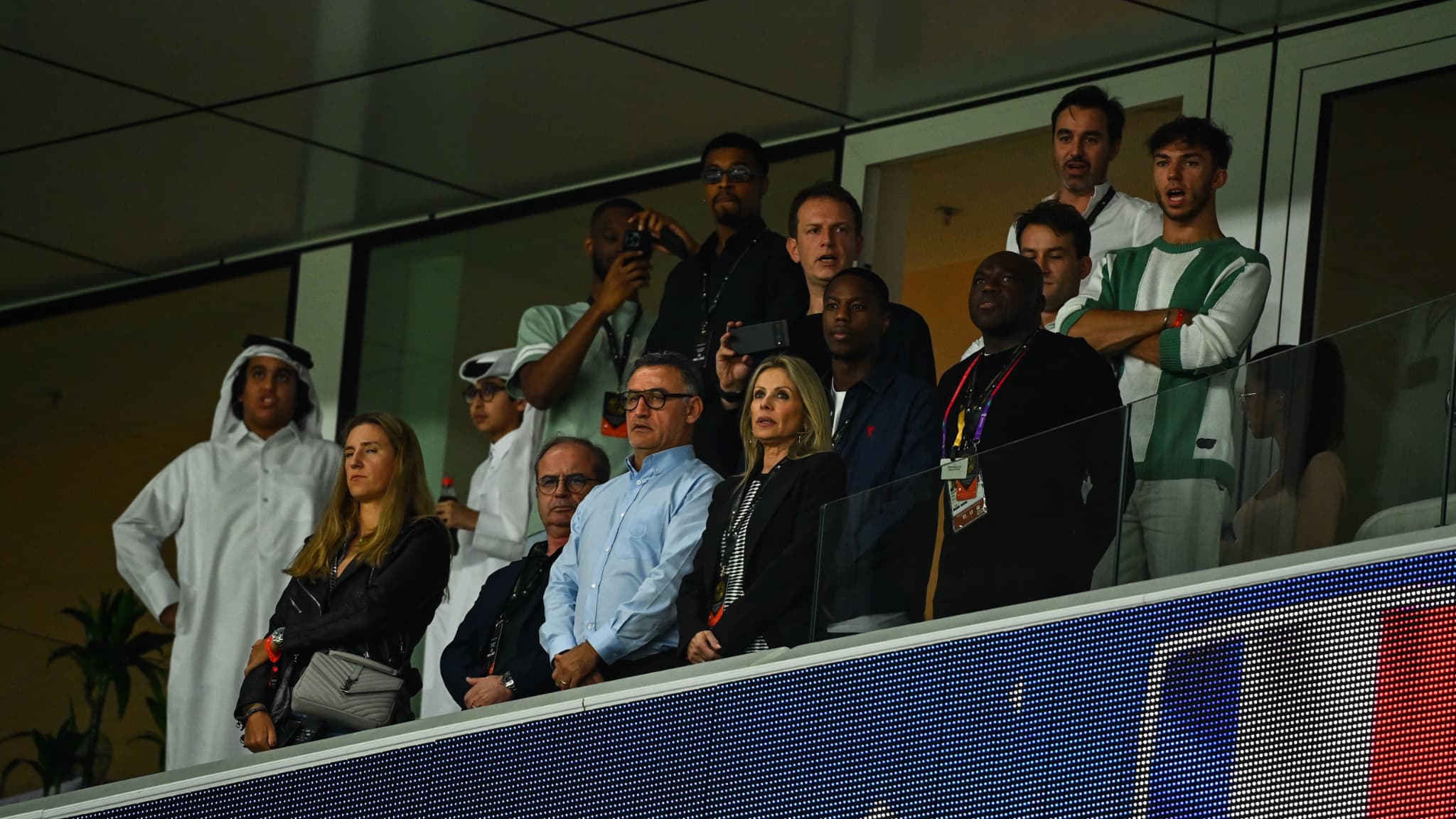 Christophe Galtier, Luis Campos, Wilfrid Mbappé, Presnel Kimpembe et Pierre Gasly notamment ont assisté à France-Australie Christophe Galtier, Luis Campos, Wilfrid Mbappé, Presnel Kimpembe et Pierre Gasly notamment ont assisté à France-Australie