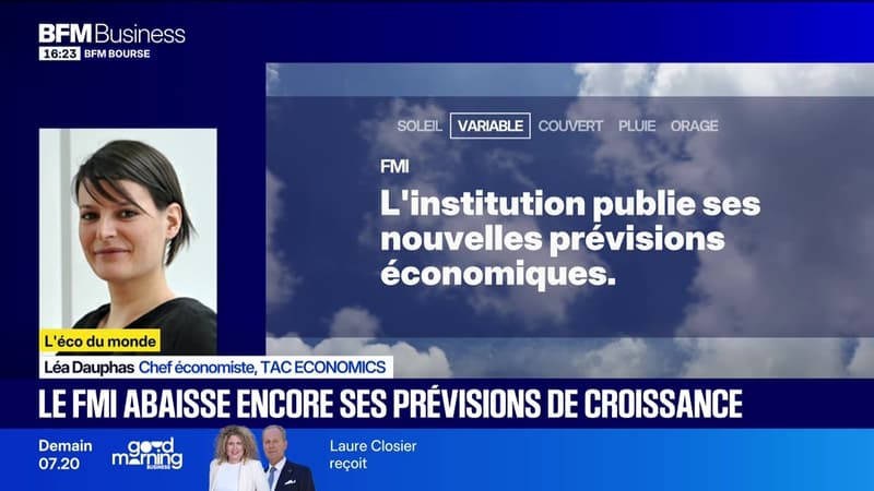 L'éco du monde : Le FMI publie ses nouvelles prévisions économiques - 08/07