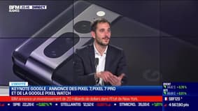Raphaël Goumain (Google France) : Annonce des Pixel 7 et Pixel 7 Pro et de la Google Pixel Watch à la Keynote - 06/10
