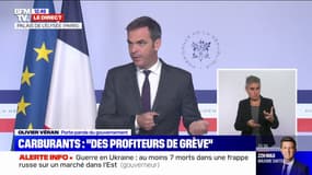 Carburants: Olivier Véran annonce "une amélioration très sensible dans les prochains jours"