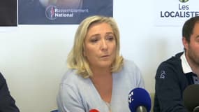 Marine Le Pen le 10 mai 2021 