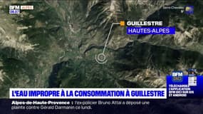 L'eau impropre à la consommation à Guillestre