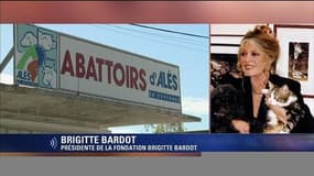Abattoir fermé: Brigitte Bardot y voit "des camps d'extermination"