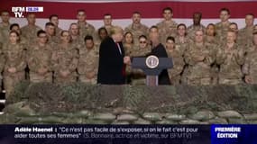 Pour Thanksgiving, Donald Trump a rendu visite aux soldats américains sur la base de Bagram, en Afghanistan
