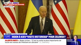 Joe Bidena: "Rok później Ukraina wciąż stoi, Ameryka stoi z wami"