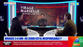 Virage Marseille du jeudi 29 janvier - Bruges 3-0 OM : De Zerbi est-il responsable ?