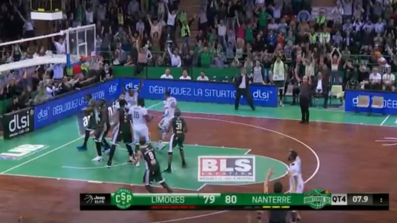 Le panier décisif de Dru Joyce pour Limoges