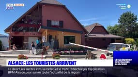 Alsace: les premiers touristes arrivent