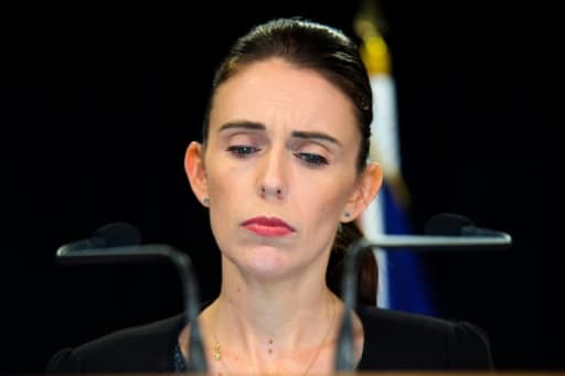 La Première ministre de Nouvelle-Zélande Jacinda Ardern lors d'une conférence de presse à Wellington, le 18 mars 2019 La Première ministre de Nouvelle-Zélande Jacinda Ardern lors d'une conférence de presse à Wellington, le 18 mars 2019